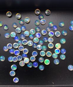 3mm Natural Ethiopian Opal Smooth Round Cabochon