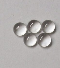 3mm crystal quartz round