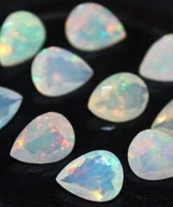 5x4mm Natural Ethiopian Opal Pear Cut Gemstone