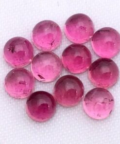6mm pink tourmaline round
