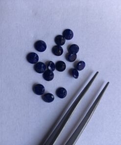 3mm lapis lazuli round cut