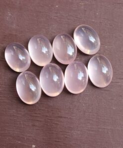 10x12mm rose quartz oval