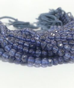 iolite round beads