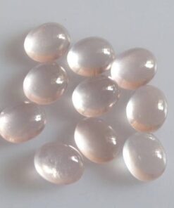 4x3mm rose quartz oval