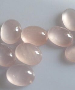5x4mm rose quartz oval