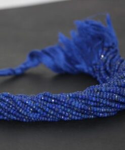 lapis faceted beads