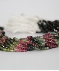 tourmaline faceted beads