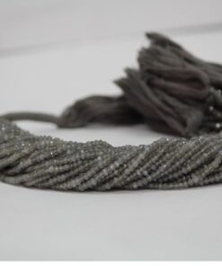gray moonstone faceted beads
