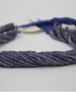 iolite faceted beads