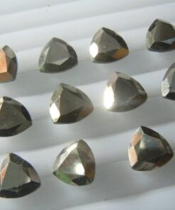 4mm pyrite trillion cut