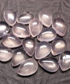 5x3mm rose quartz pear