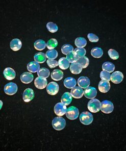 3.5mm ethiopian opal round cut