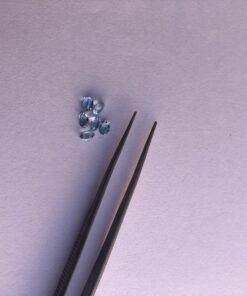 3x4mm Natural Swiss Blue Topaz Faceted Oval Cut Gemstone