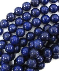 Shop 10mm Natural Lapis Lazuli Smooth Round Beads