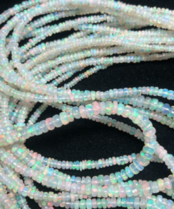 multi fire opal beads