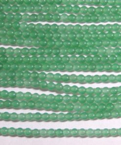 Shop 4mm Natural Green Aventurine Smooth Round Beads