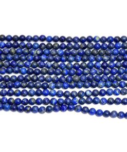 Shop 4mm Natural Lapis Lazuli Smooth Round Beads