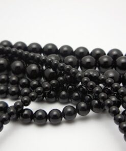 Shop 6mm Natural Black Onyx Smooth Round Beads
