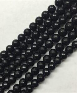 Shop 6mm Natural Black Onyx Smooth Round Beads