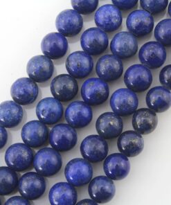 Shop 8mm Natural Lapis Lazuli Smooth Round Beads