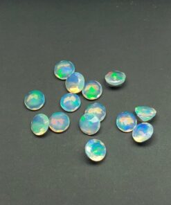 5mm Natural Ethiopian Opal Round Cut Gemstone