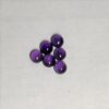 5mm Natural Amethyst Smooth Round Cabochon