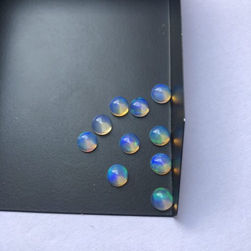 6mm Natural Ethiopian Opal Smooth Round Cabochon