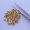 4mm Natural Citrine Smooth Round Cabochon