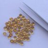 6mm Natural Citrine Smooth Round Cabochon