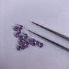 5mm Natural Amethyst Faceted Round Cut Gemstone