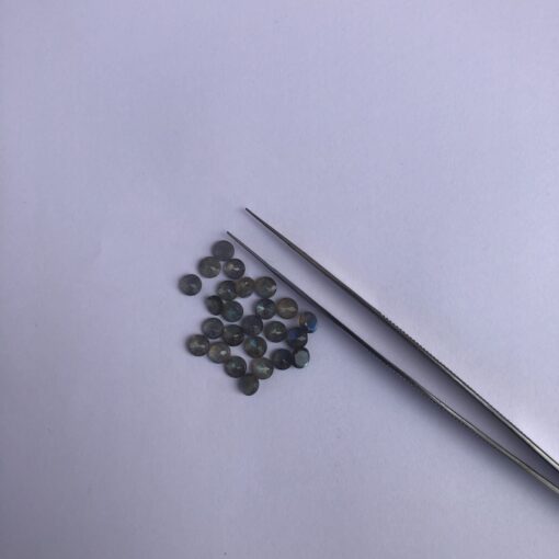 5mm Natural Labradorite Round Cut Gemstone