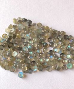 2mm Natural Labradorite Smooth Round Cabochon