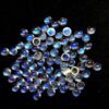 5mm Natural Rainbow Moonstone Round Cabochon