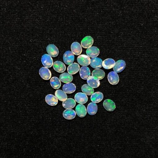 10x12mm Natural Ethiopian Opal Oval Cut Gemstone