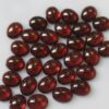 10x14mm Natural Red Garnet Smooth Oval Cabochon