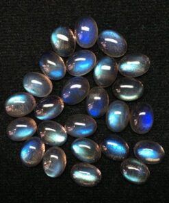 4x3mm Natural Labradorite Smooth Oval Cabochon