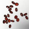 4x3mm Natural Red Garnet Oval Cut Gemstone