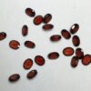 8x10mm Natural Red Garnet Oval Cut Gemstone