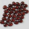 5x4mm Natural Red Garnet Smooth Oval Cabochon