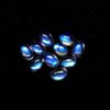 6x4mm Natural Rainbow Moonstone Oval Cabochon