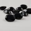 7x5mm Natural Black Onyx Oval Cut Gemstone