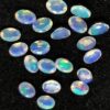 7x5mm Natural Ethiopian Opal Oval Cut Gemstone