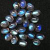 8x10mm Natural Labradorite Smooth Oval Cabochon