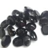 8x10mm Natural Black Onyx Oval Cut Gemstone