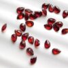 10x12mm Natural Red Garnet Pear Cut Gemstone