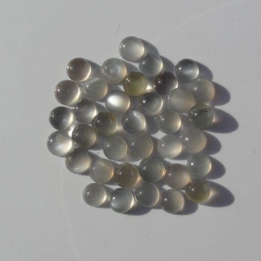 2mm gray moonstone round