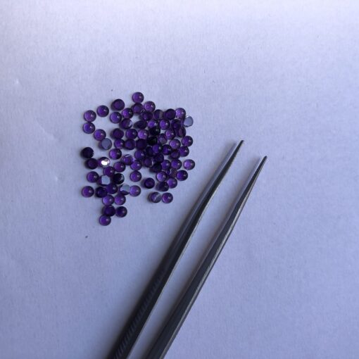 2mm african amethyst round