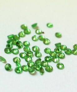 4mm tsavorite garnet round cut