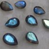 4x3mm Natural Labradorite Pear Cut Gemstone