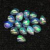 4x3mm Natural Ethiopian Opal Smooth Pear Cabochon